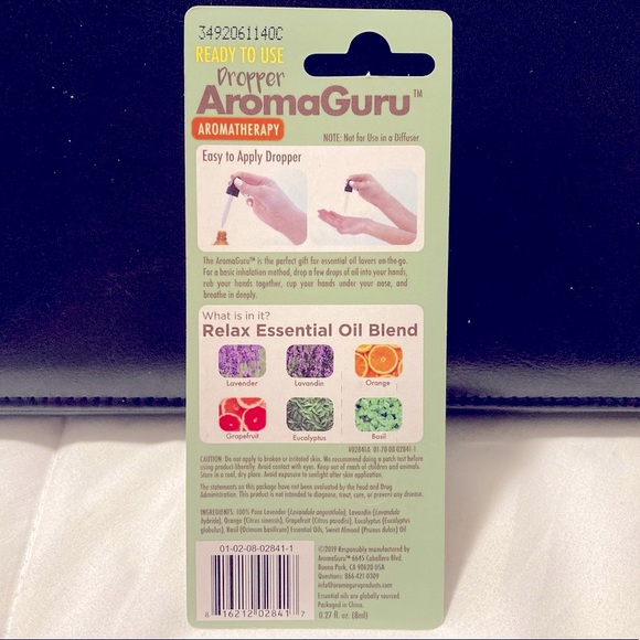 ❗️DONATING SOON RELAX Essential Oil Dropper Aromatherapy Almond Massage Lavender - Picture 2 of 2